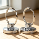 Pair of Super-Strong Neodymium Magnet Hooks