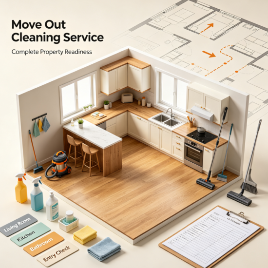Move Out Cleaning & Preparation Service