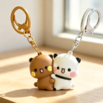 Cute Matching Magnetic Keychains for Couples