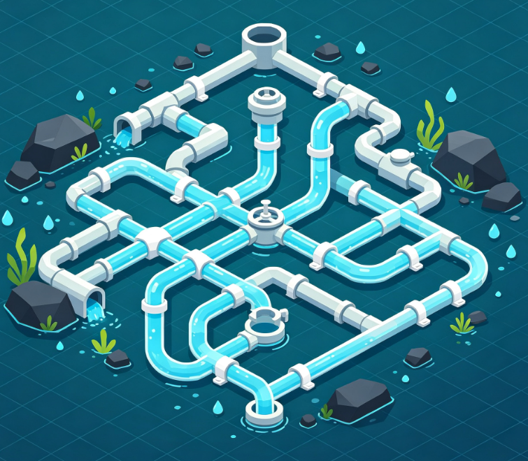 Complex Pipe Network Challenge Pack