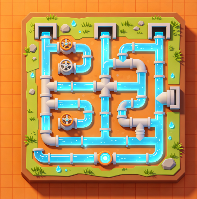 Pipe Network Layout Collection