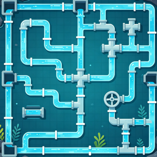 Panoramic Pipe Network Challenge Collection