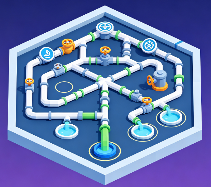 Ultimate Pipe-Connecting Challenge Collection