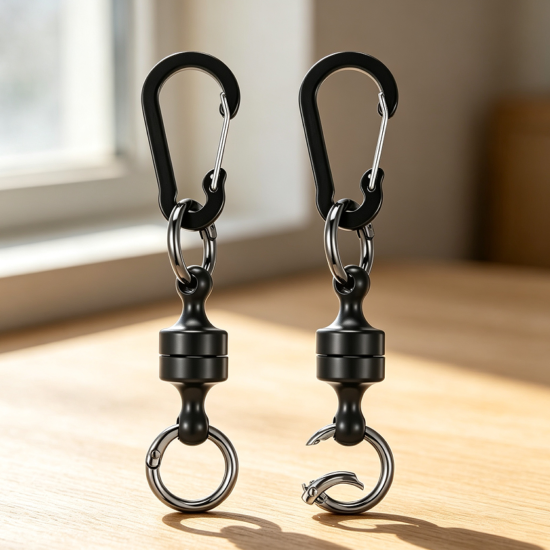 Detachable Magnetic Keyring for Travel Outdoors