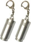 Portable Aluminium Magnetic Keychain Lock with Hook