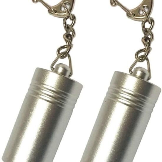 Portable Aluminium Magnetic Keychain Lock with Hook