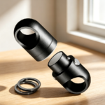 Double-Pin Magnetic Quick-Release Keychain Lock Connector