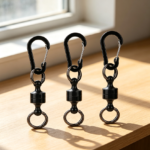 Three Heavy-Duty Quick-Release Magnetic Keychain Clips